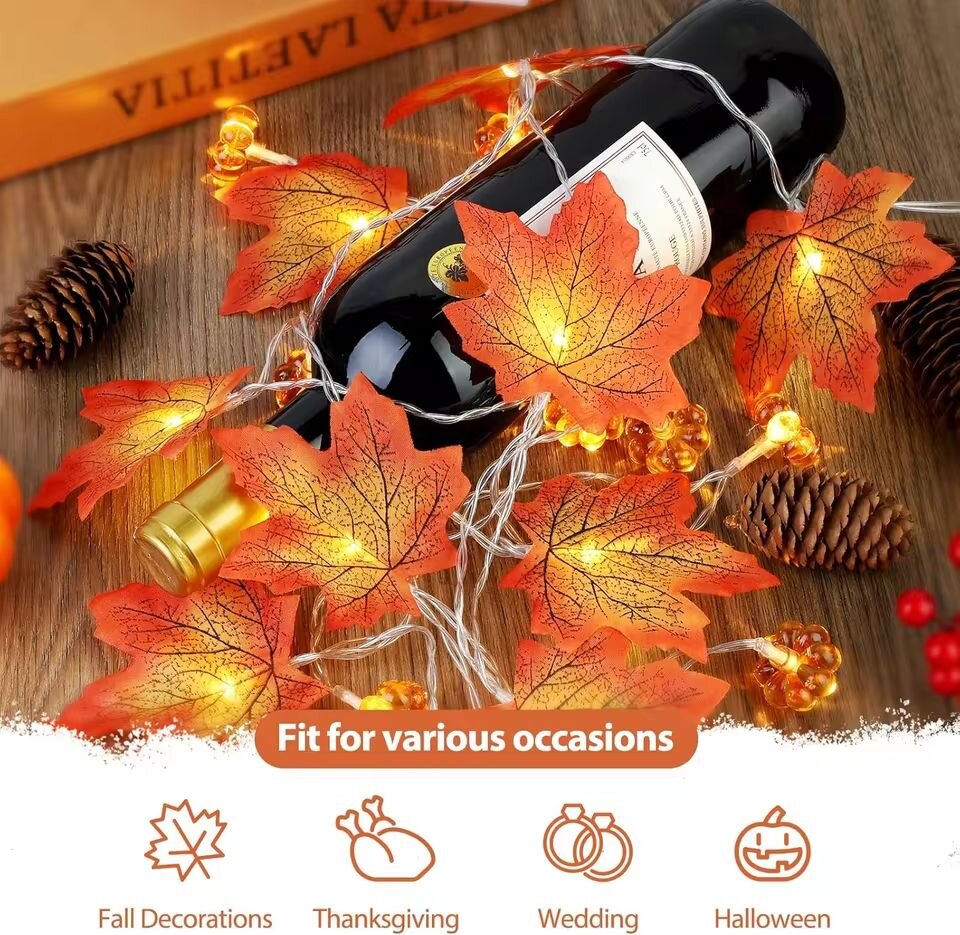 59in/118in Halloween Pumpkin M - đánh giá và giá Halloween Led String Lights Orange
