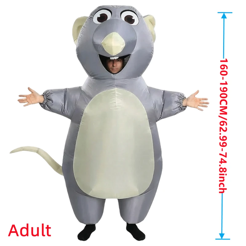Adult Kids Inflatable Gray Mou - đánh giá và giá Halloween Costume Kids