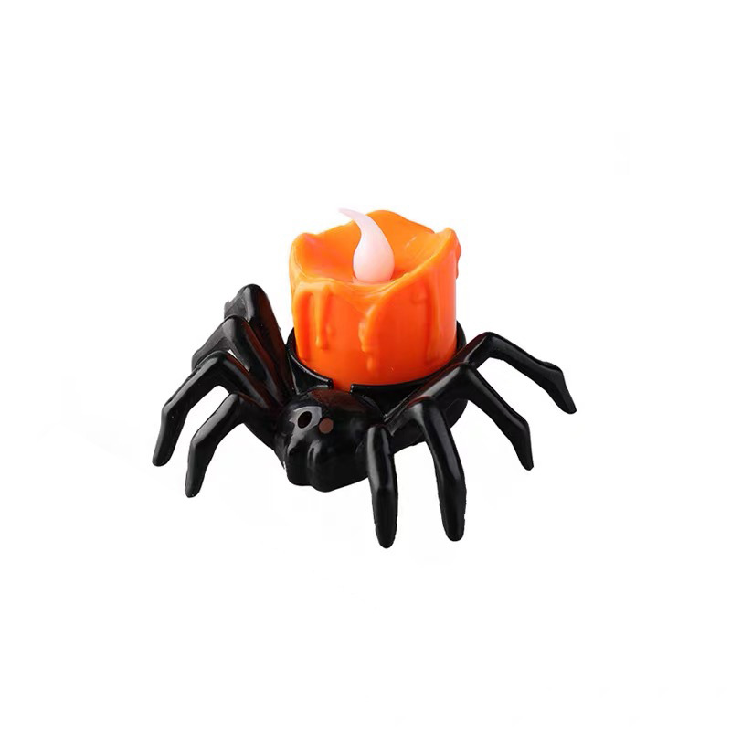 1/2pcs LED Candle Lamp Plastic - đánh giá và giá Halloween Pumpkin Decor Led