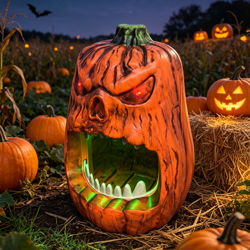 Halloween LED Lighted Pumpkin  - đánh giá và giá Pumpkin Lantern Halloween