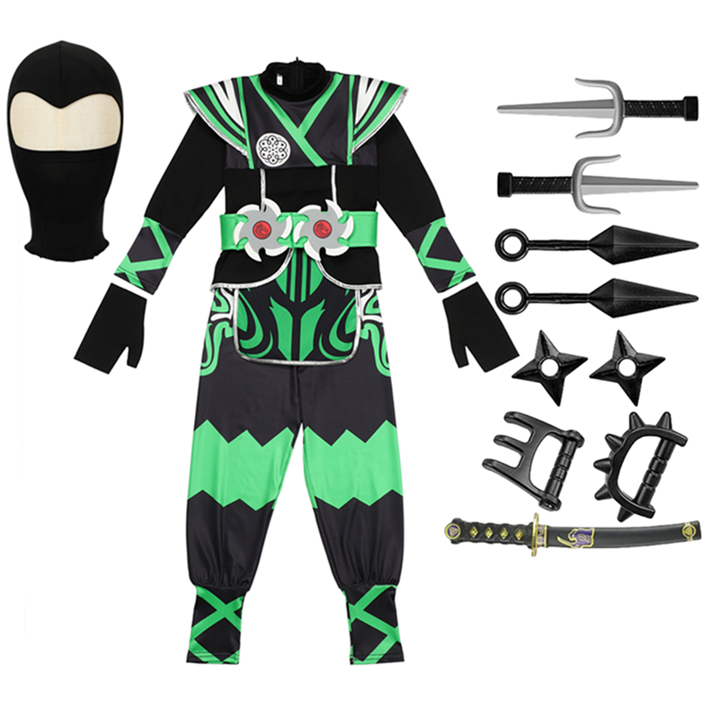 Japanese Ninja Costume Set for - đánh giá và giá Halloween Costume Kids
