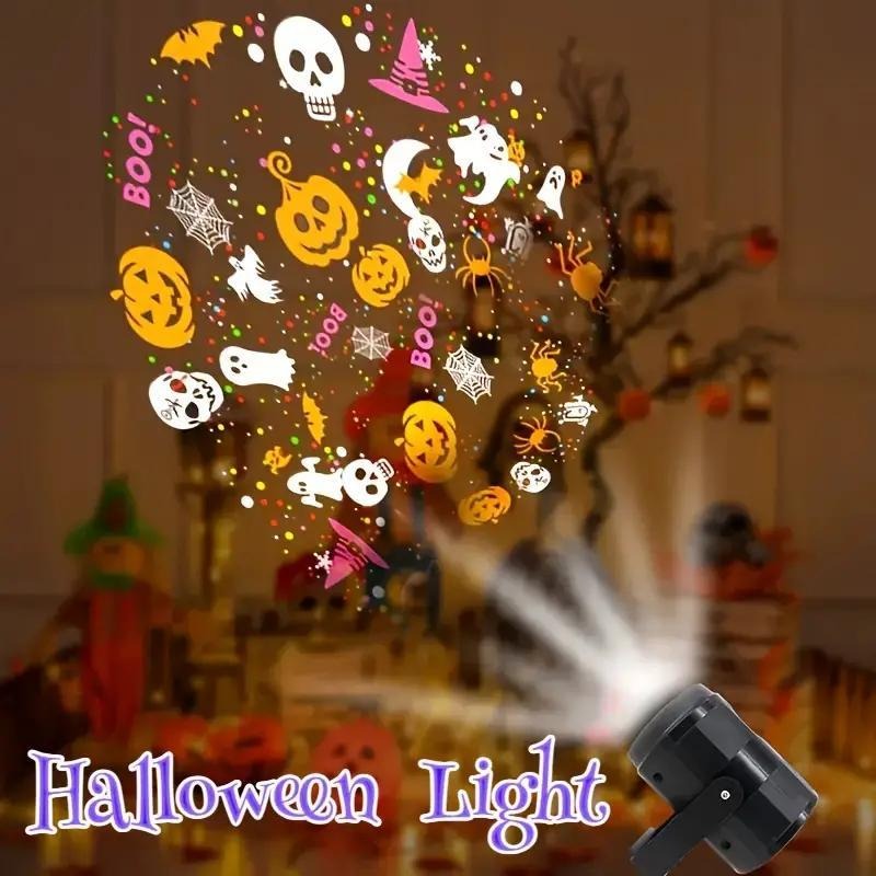 Halloween LED Projector Light  - đánh giá và giá Pumpkin Lantern Halloween