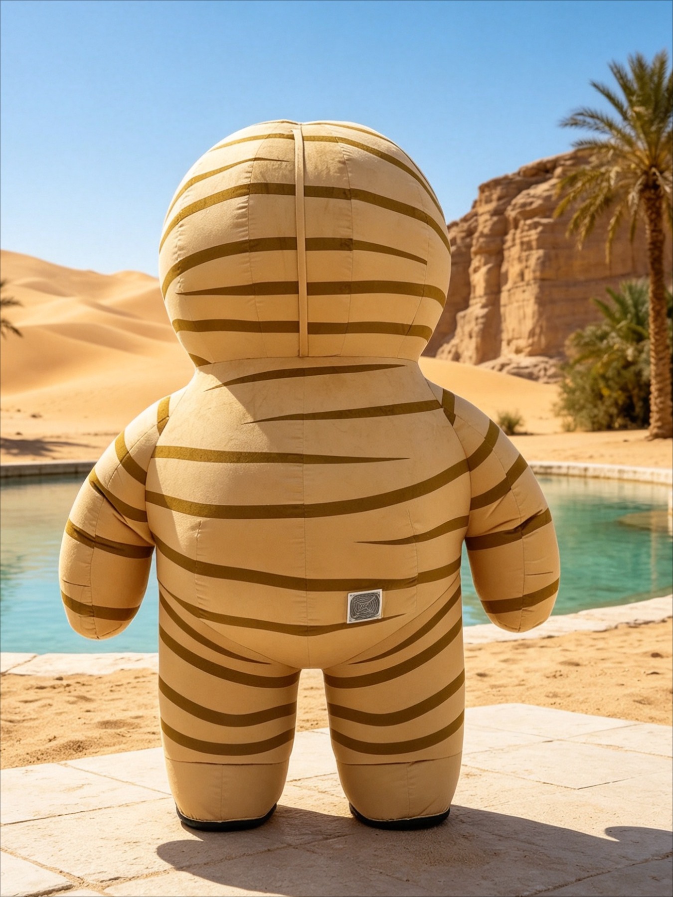 Inflatable Mummy Costume Masco - đánh giá và giá Halloween Costume Adult