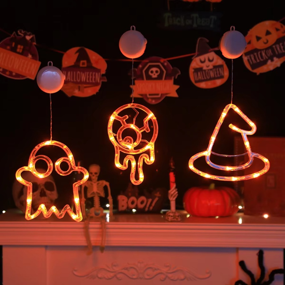Halloween LED String Lights Pu - đánh giá và giá Halloween Pumpkin Decor Led