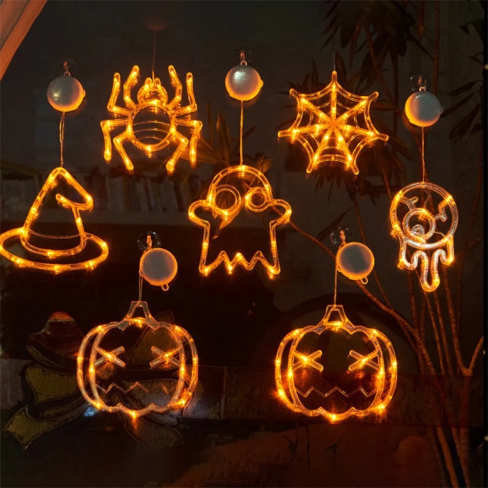 Halloween LED String Lights Pu - đánh giá và giá Halloween Pumpkin Decor Led