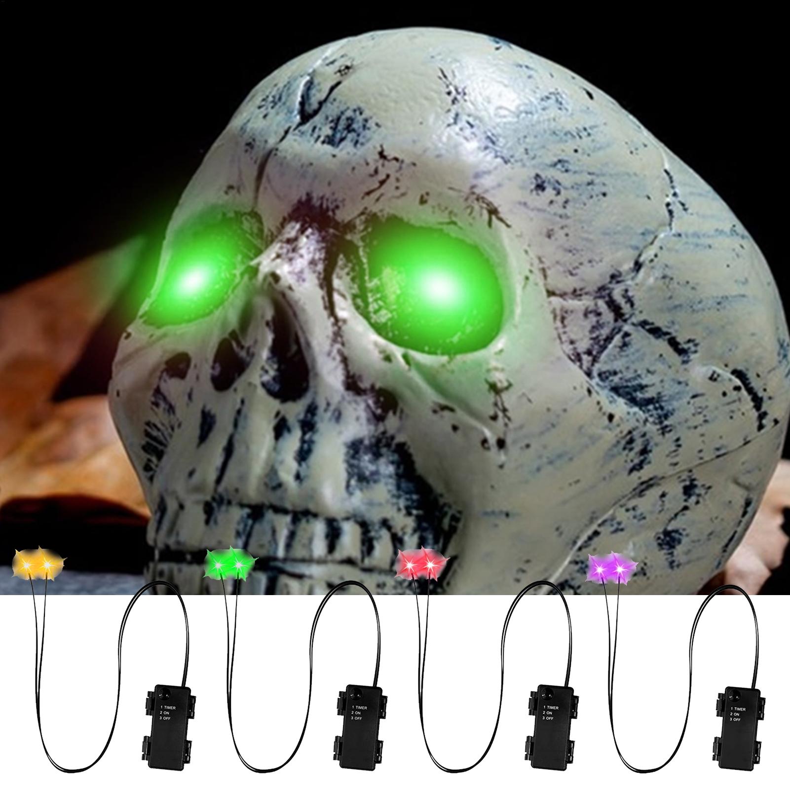 1PC Glowing Eyes Halloween Lig - đánh giá và giá Halloween Pumpkin Decor Led