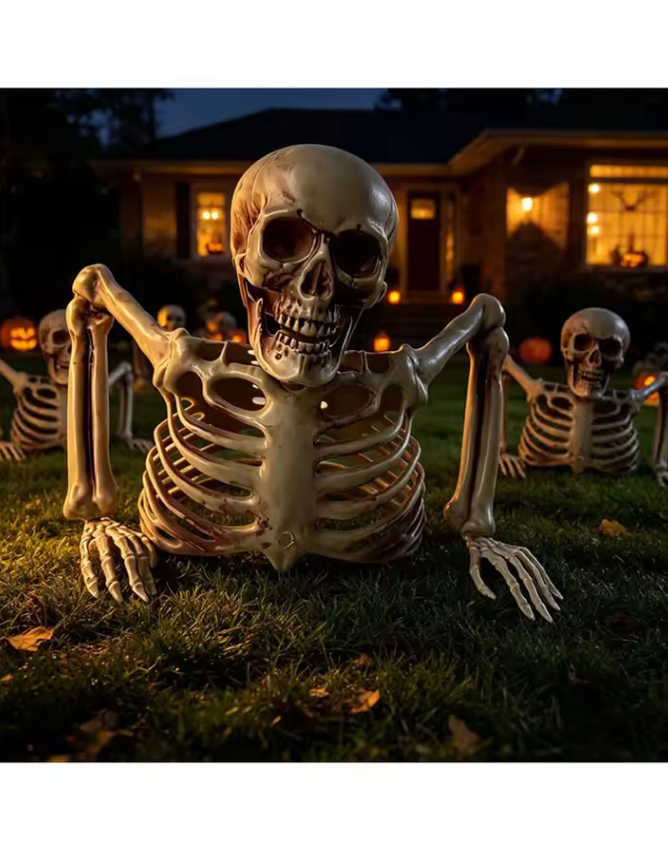 Halloween Half Skeleton Party, - đánh giá và giá Spider Web Halloween Decoration