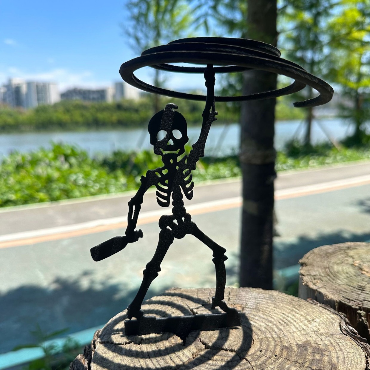 [Metal Archery Stand] Portable - đánh giá và giá Halloween Skeleton Decoration