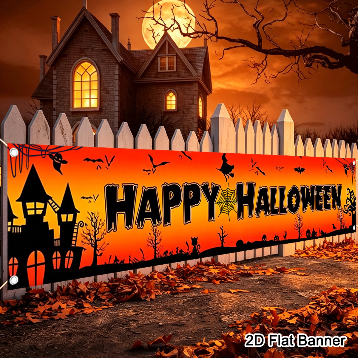 1pc Happy Halloween Banner Jac - đánh giá và giá Pumpkin Lantern Halloween