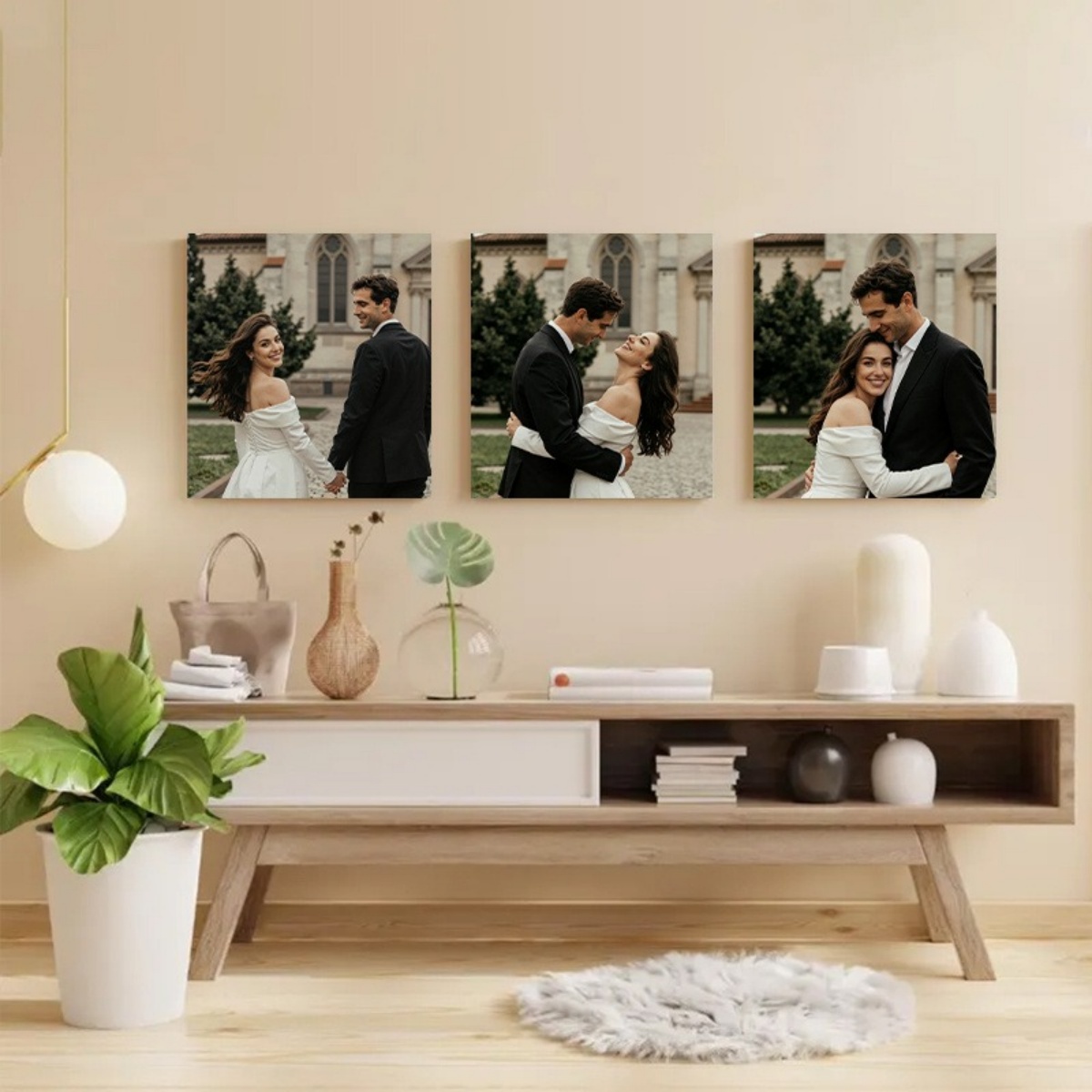Set of 3 Custom Photo Canvas P - đánh giá và giá Halloween Party Supplies