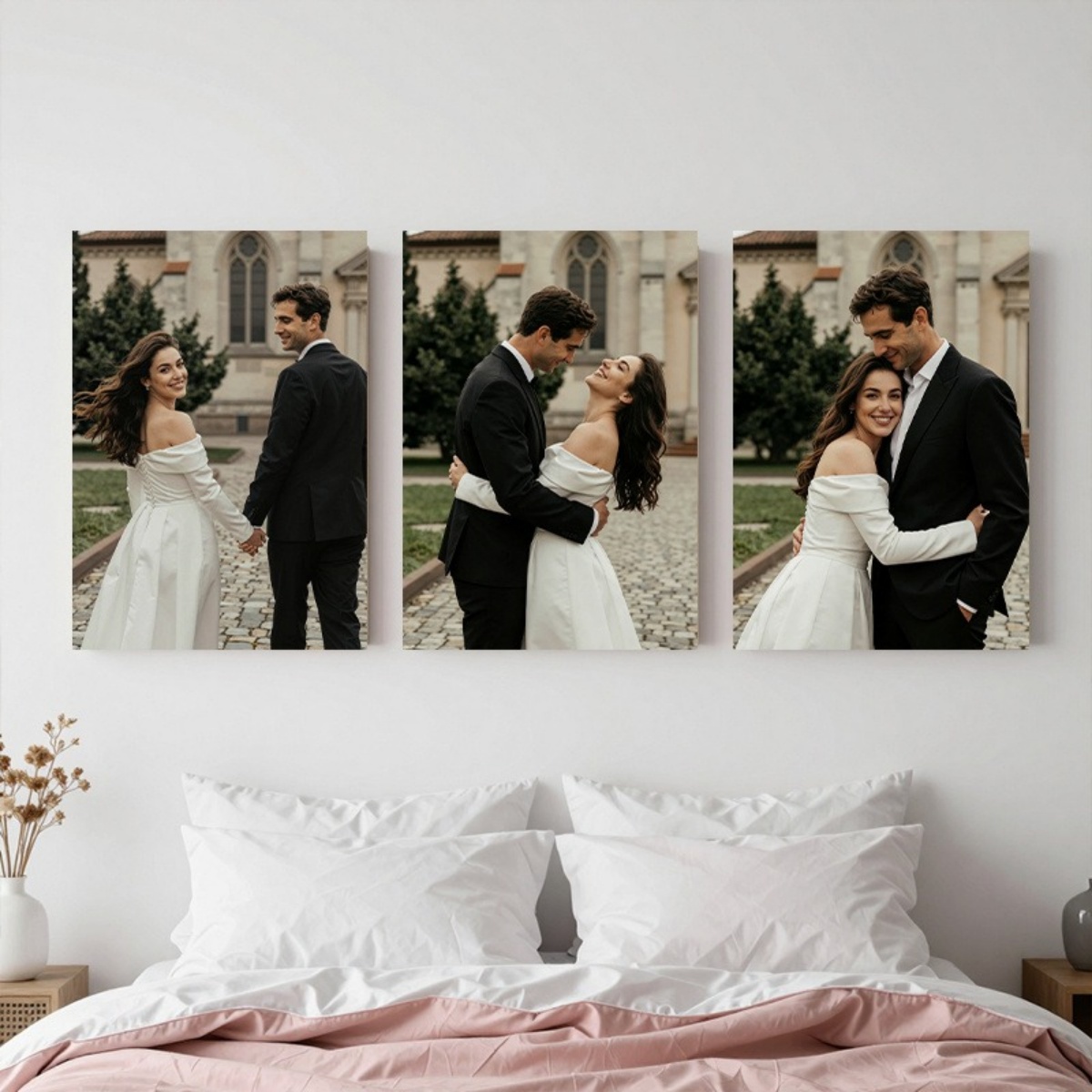 Set of 3 Custom Photo Canvas P - đánh giá và giá Halloween Party Supplies