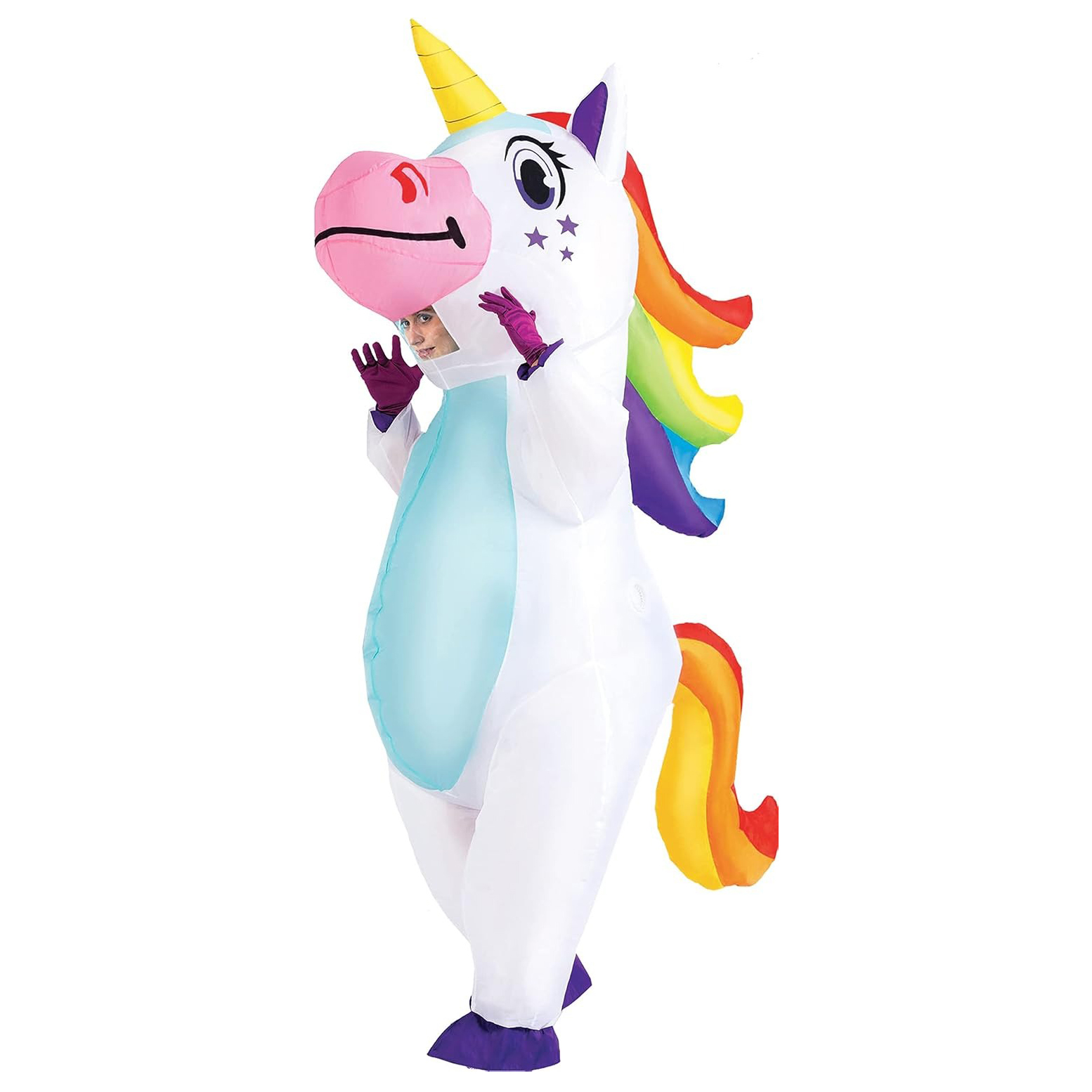 Inflatable Unicorn Costume Adu - đánh giá và giá Halloween Costume Adult