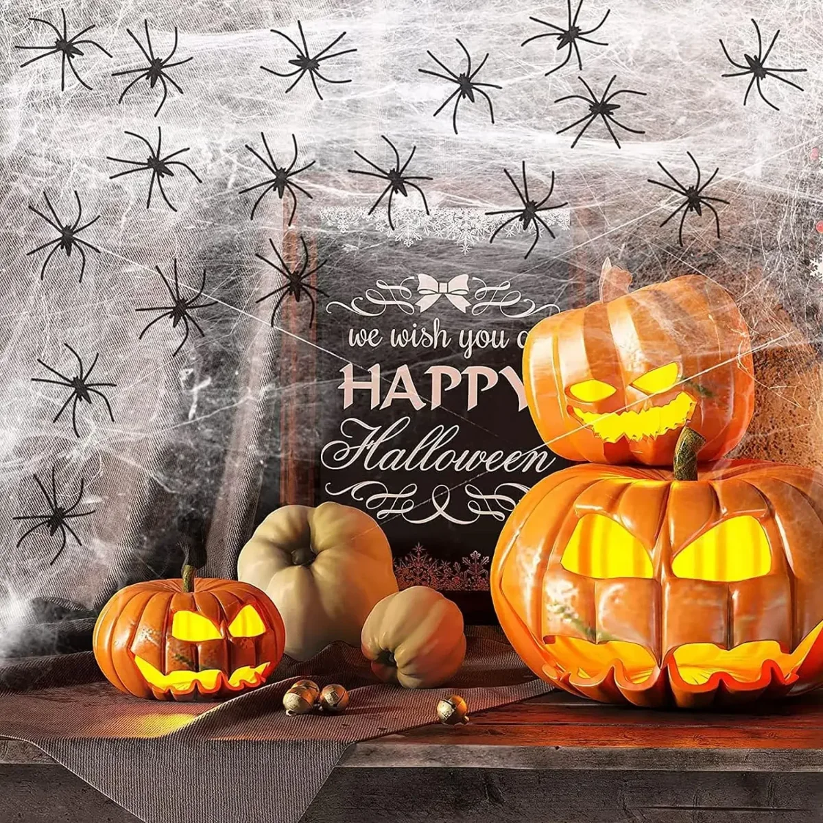 1-20PCS Halloween Decoration S - đánh giá và giá Spider Web Halloween Decoration