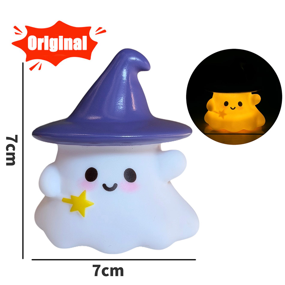 Kawaii Witch Ghost Pumpkin Sil - đánh giá và giá Halloween Pumpkin Decor Led