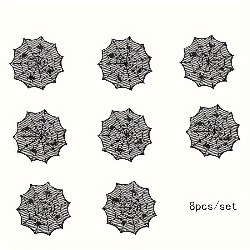 VIKAMA Halloween Black Lace Sp - đánh giá và giá Spider Web Halloween Decoration