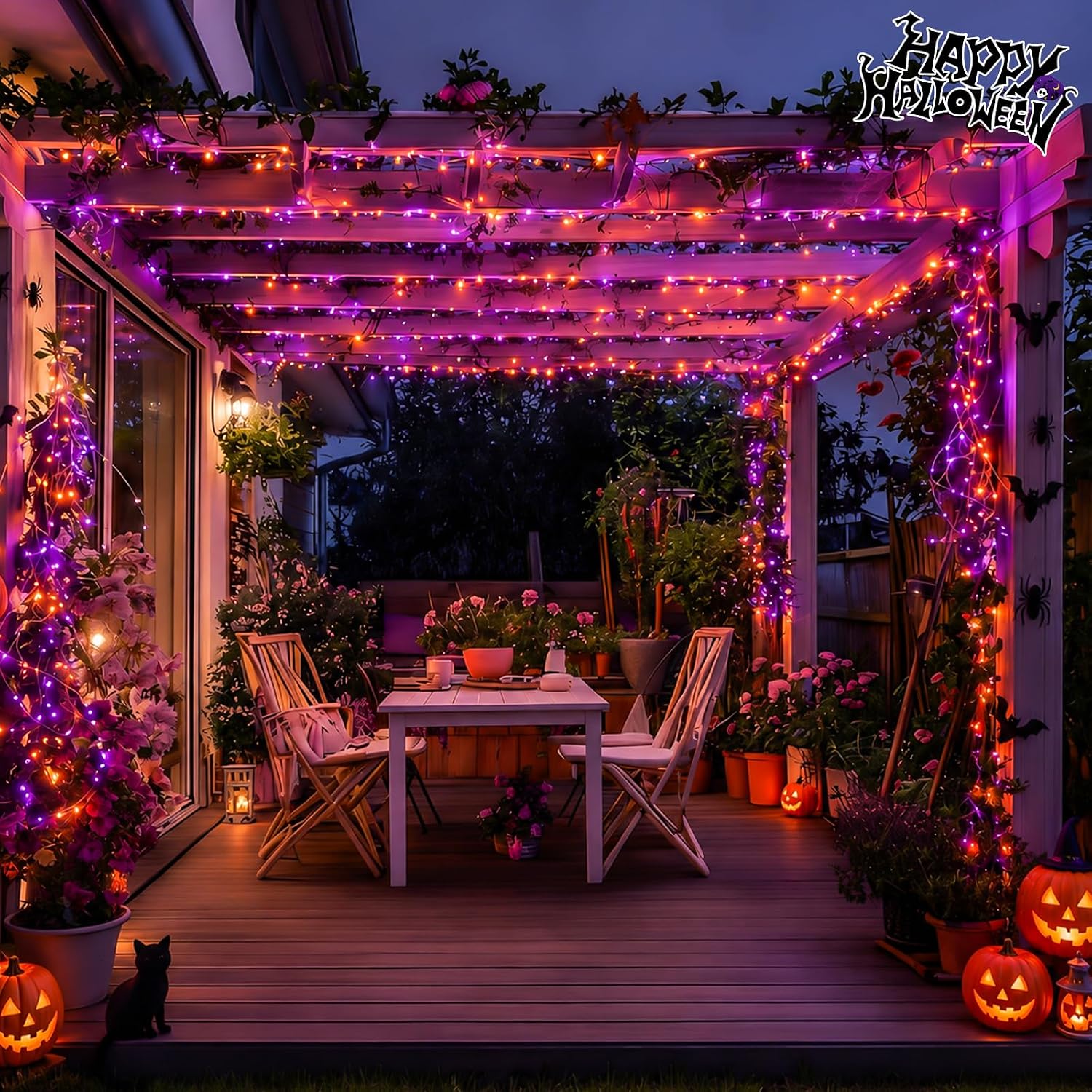 Halloween Solar Copper Wire St - đánh giá và giá Halloween Led String Lights Orange