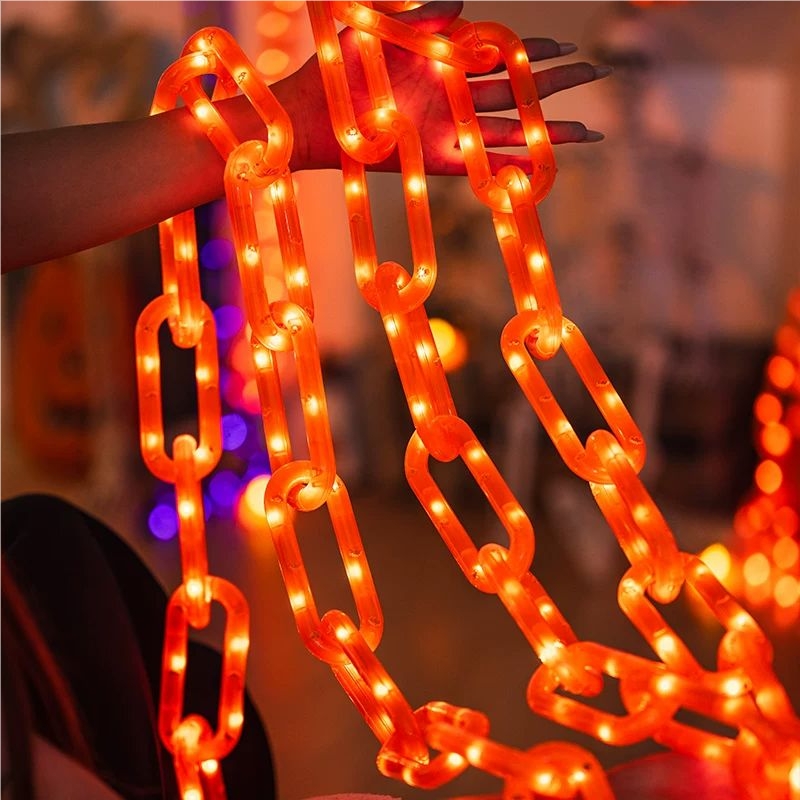 78.74in Halloween Outdoor Sola - đánh giá và giá Halloween Led String Lights Orange