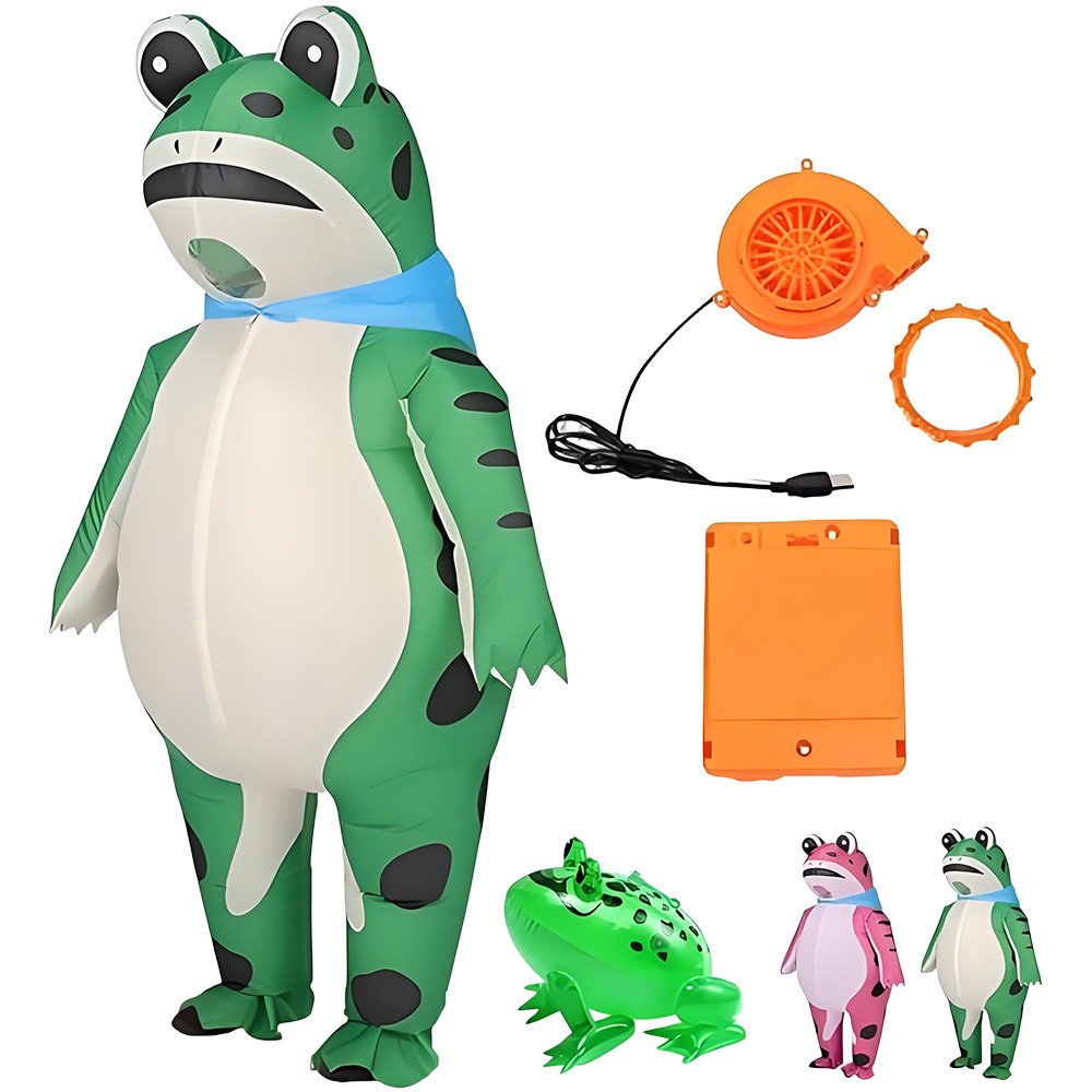 ZOETOPKID Inflatable Frog Cosp - đánh giá và giá Halloween Costume Adult