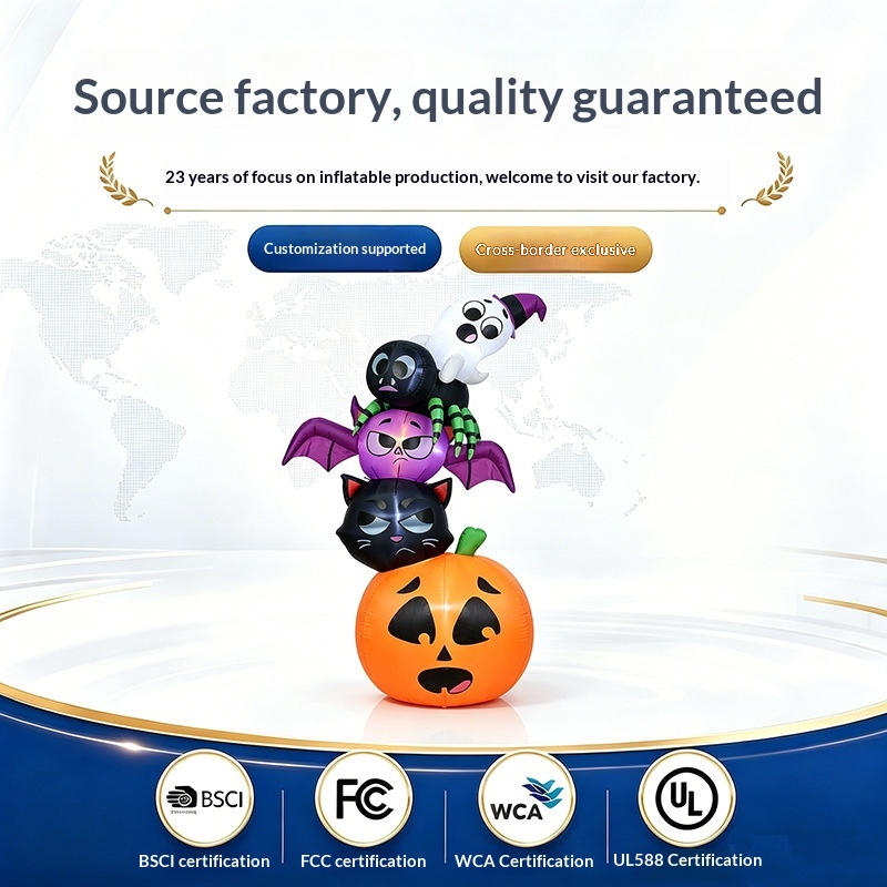 18m Halloween Inflatable Decor - đánh giá và giá Halloween Pumpkin Decor Led