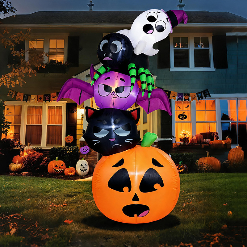 18m Halloween Inflatable Decor - đánh giá và giá Halloween Pumpkin Decor Led