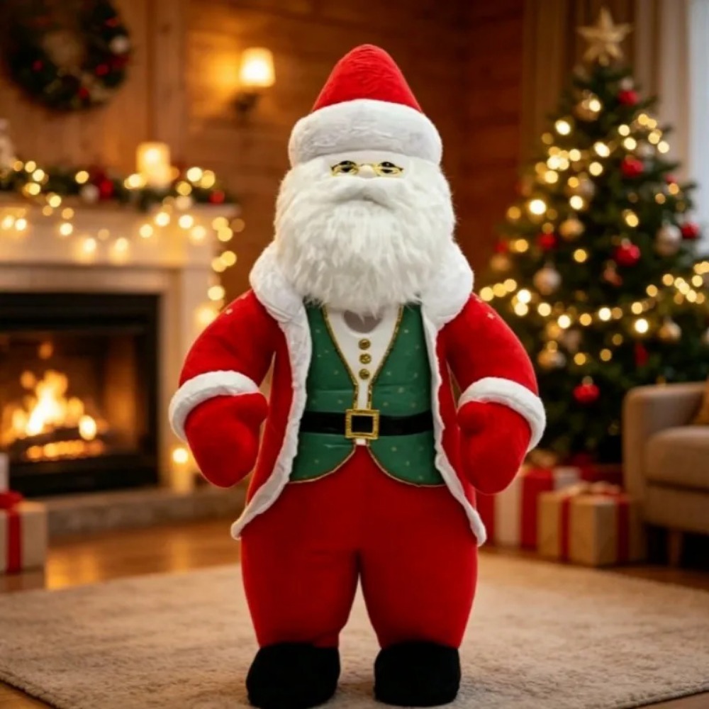 Inflatable Santa Claus Mascot  - đánh giá và giá Halloween Costume Adult