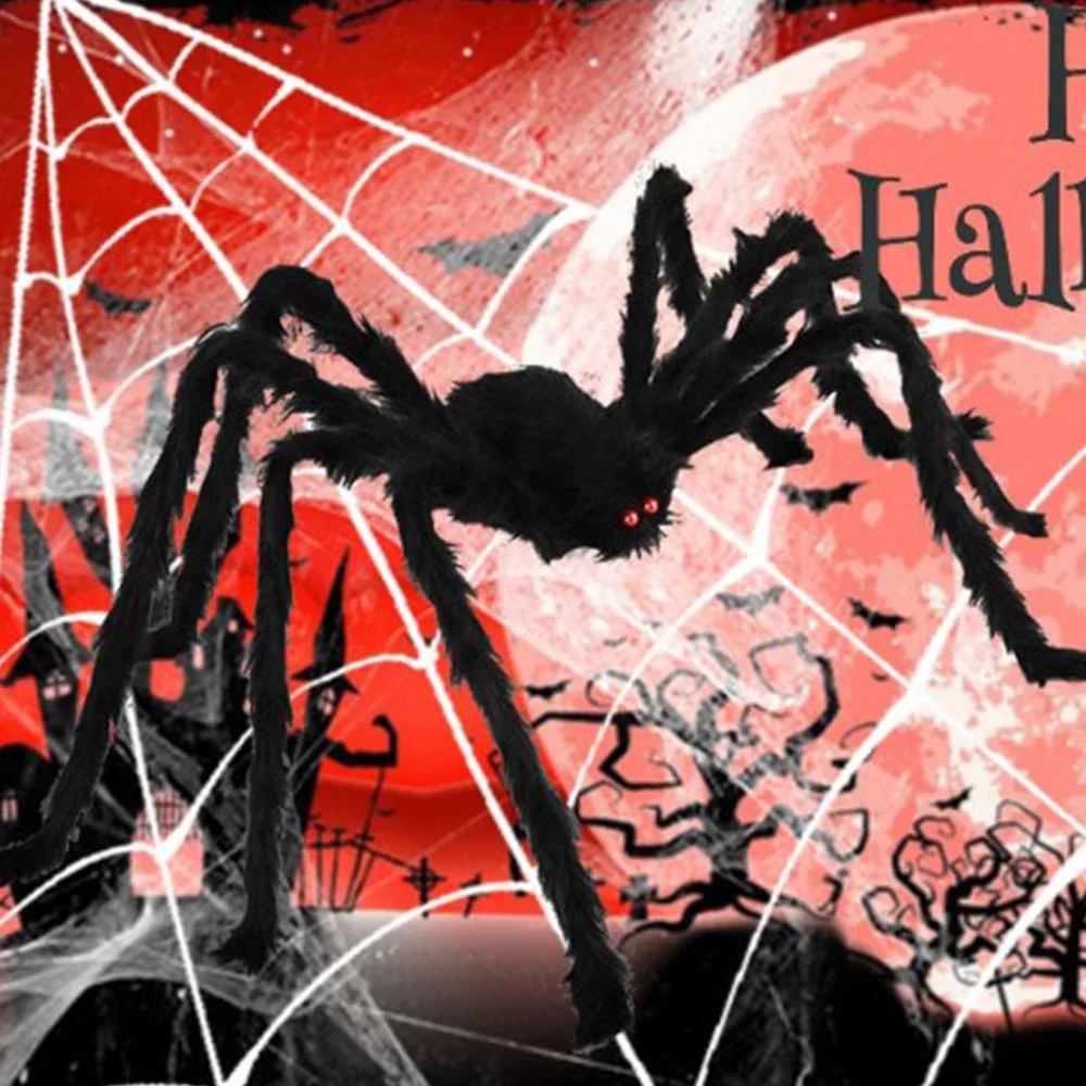 1-2pcs Halloween Simulation Pl - đánh giá và giá Spider Web Halloween Decoration