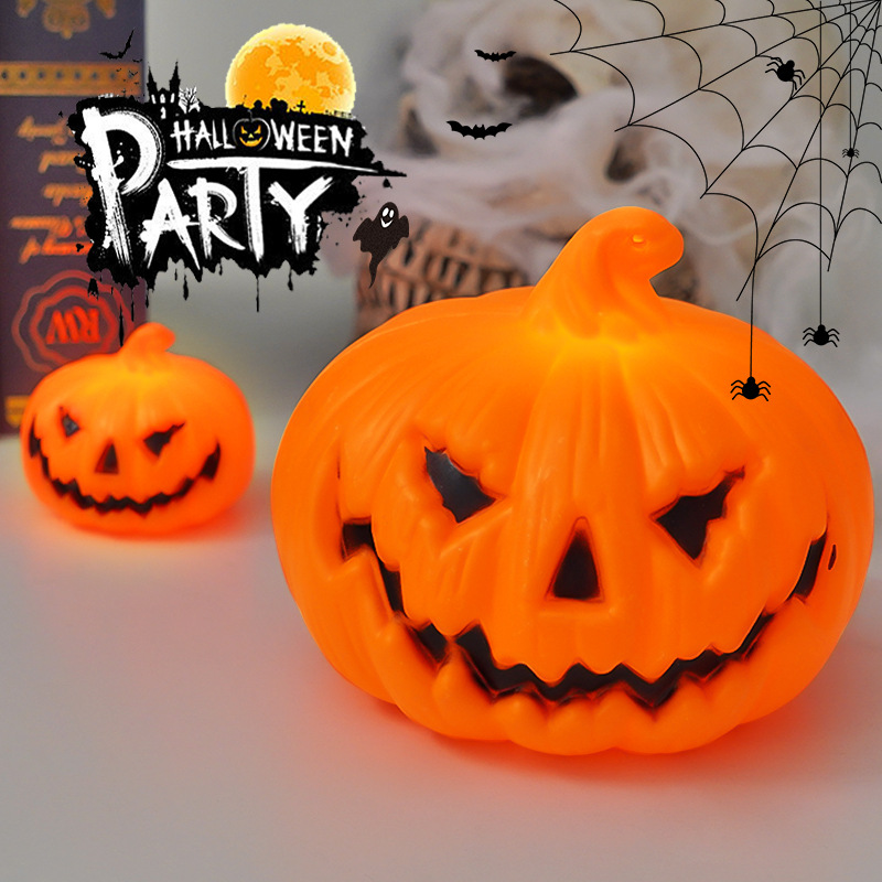 Halloween LED Pumpkin Lamp Orn - đánh giá và giá Halloween Pumpkin Decor Led